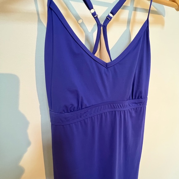 Athleta Swim Dress Purple Size Medium - Picture 3 of 7